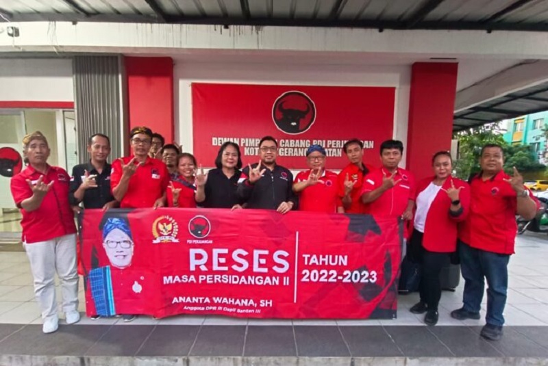 Pasca Penetapan Parpol Pemilu, Ananta ke DPC Tangerang Raya