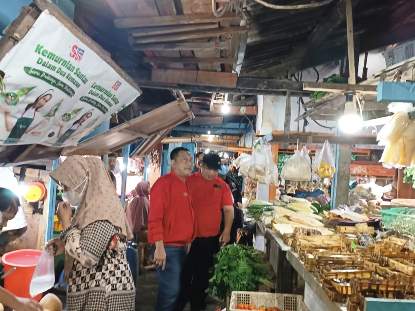 Anas Karno Dorong Renovasi Pasar Kendangsari