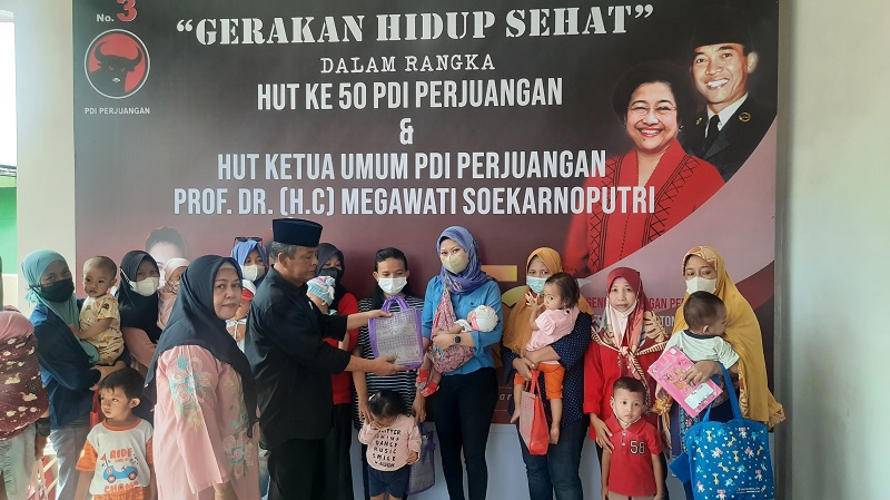 Bambang Riyoko Undang Ibu Hamil dan Berikan Makan Bergizi