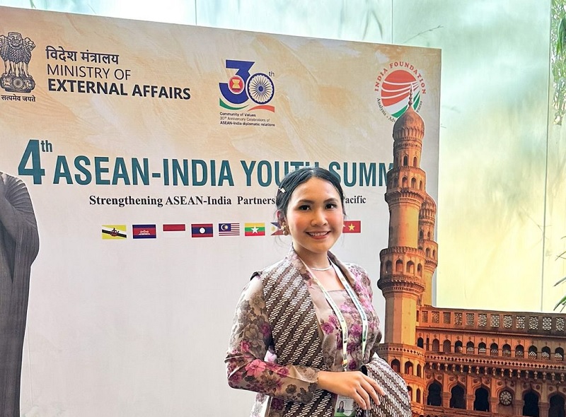 Meryl Rouli Saragih Wakili RI di Konferensi Internasional