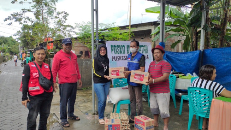Risfa Kembali Salurkan Bantuan Korban Banjir Makassar