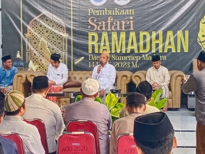 Safari Ramadan, Ketua Takmir Masjid Zainal Arifin Sambut Santri Ponpes Lirboyo