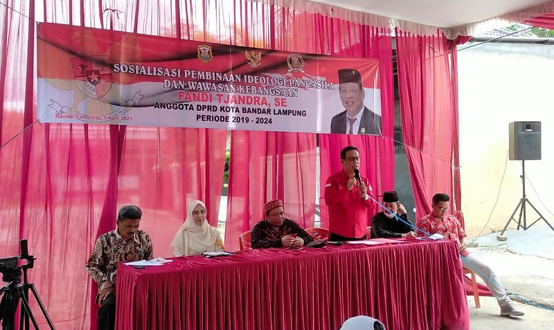 Fandi Tjandra Sosialisasi Pembinaan Ideologi Pancasila & Wawasan Kebangsaan 