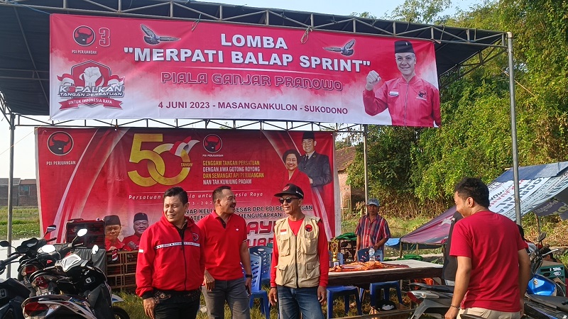 Warga Meriahkan Lomba Merpati Balap Sprint Piala Ganjar Pranowo
