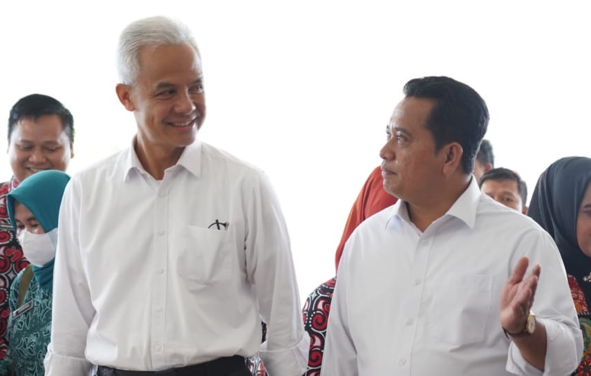 Askolani Sambut Hangat Kedatangan Ganjar di Banyuasin
