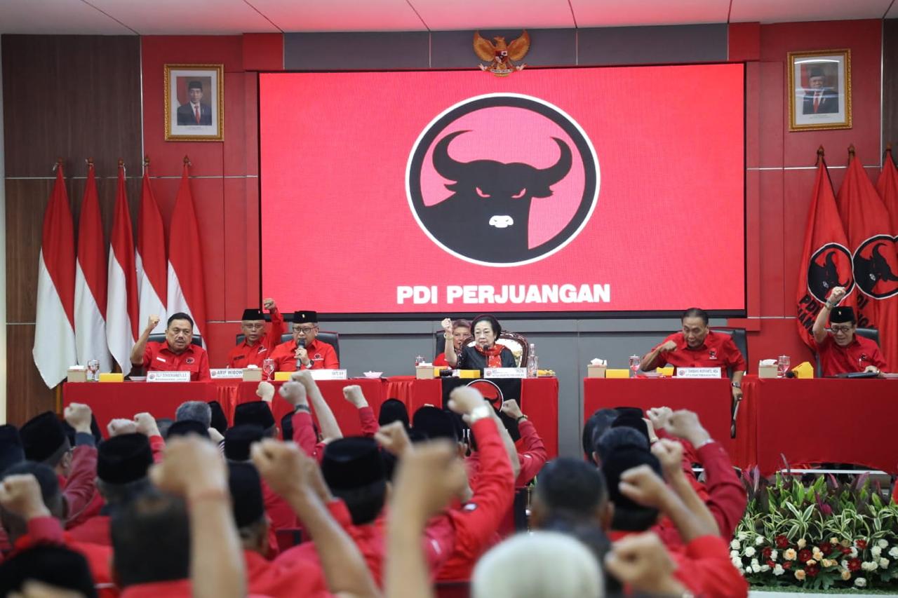 Pdi Perjuangan Gelar Rapat Konsolidasi Pemenangan Pemilu