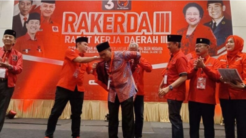 Rakerda III PDI Perjuangan Sulsel, Walikota Makassar Resmi Ber-KTA PDI Perjuangan