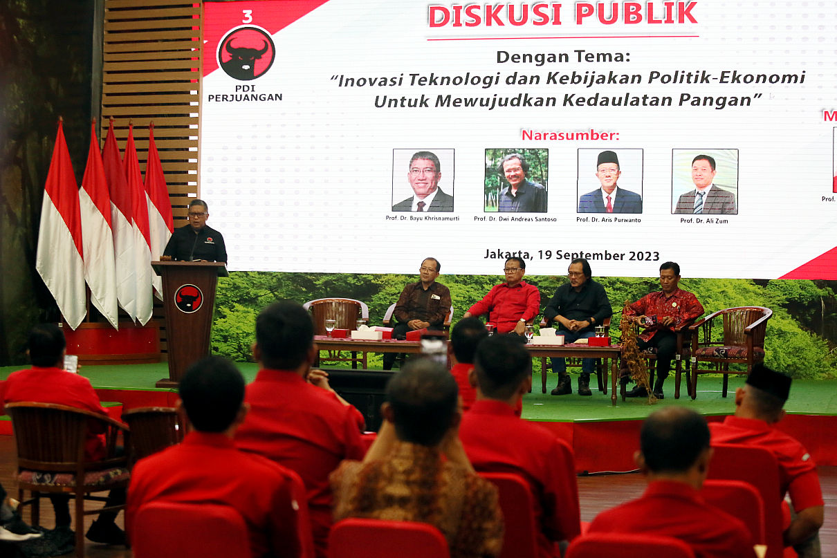 Jelang Rakernas, PDI Perjuangan Mulai Bahas Isu Kedaulatan Pangan