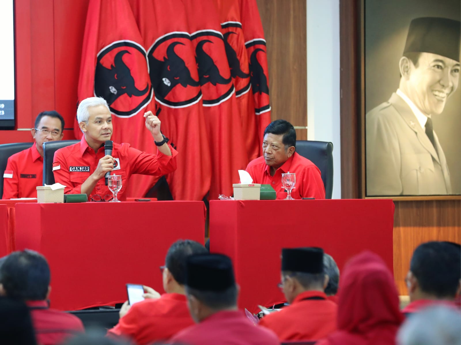 Paul Baja M Siahaan Sosialisasikan Ganjar Pranowo di Deli Serdang