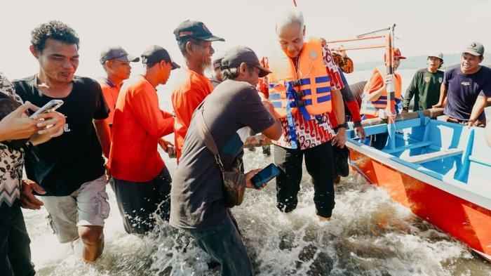 Istri Istri Nelayan Di Tasikmalaya Dukung Ganjar Pranowo