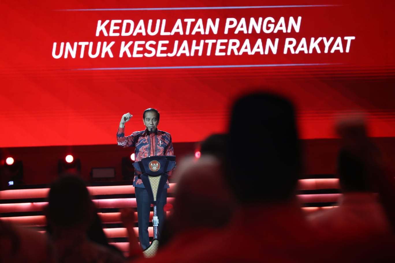 Presiden Jokowi: Tema Rakernas IV PDI Perjuangan Sangat Relevan