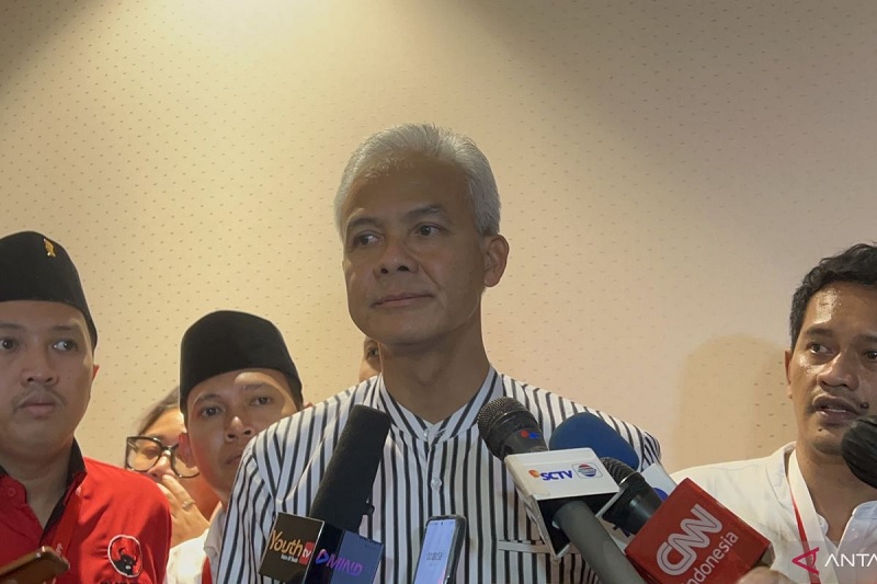 Ganjar Mengaku Belum Bahas Cawapres