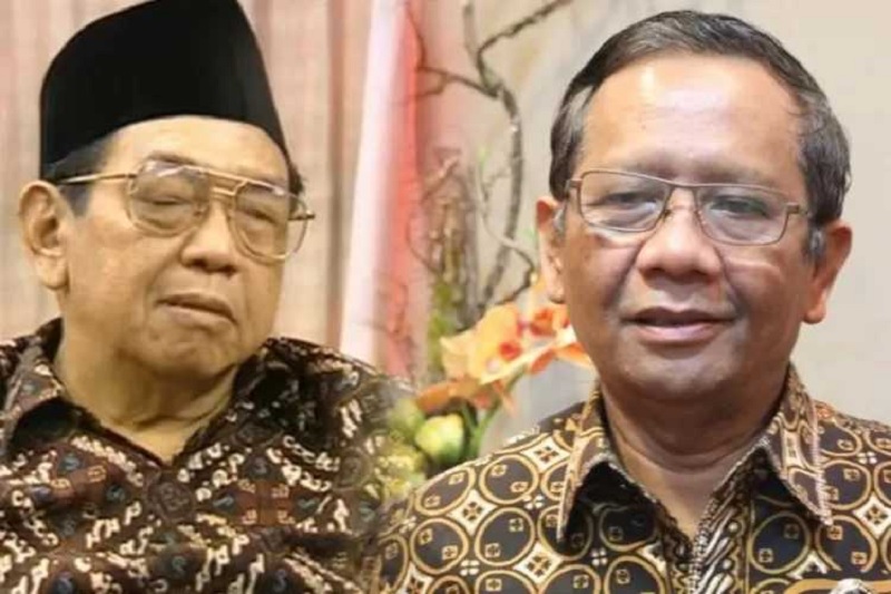 3 Fakta Penting Kedekatan Mahfud MD Dengan Gus Dur