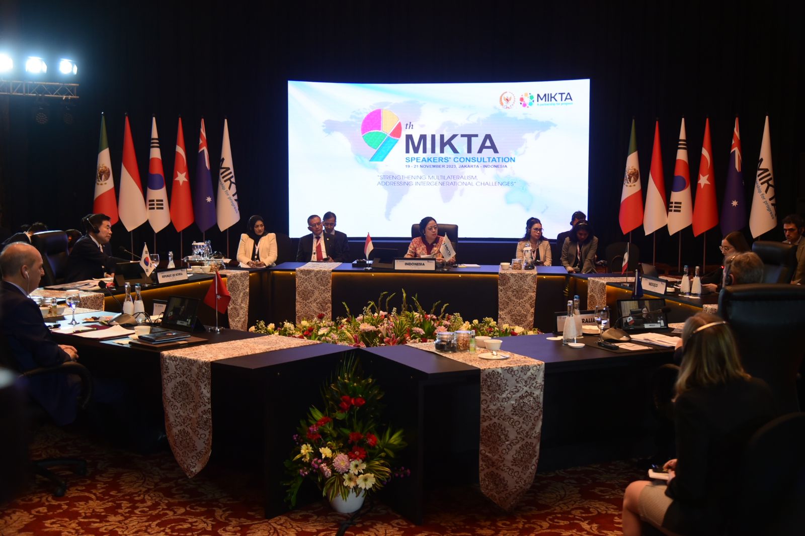 Di MIKTA Forum, Puan Pimpin Diskusi Soal Pentingnya Pemberdayaan Generasi Muda