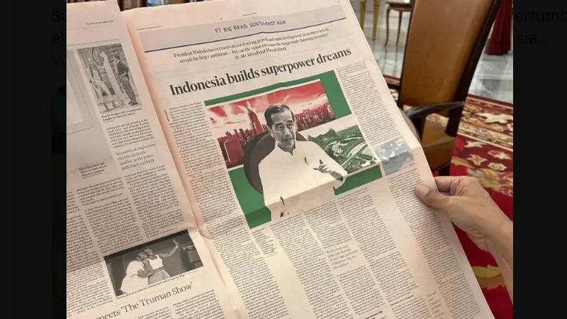 Jokowi Senang Diliput Financial Times, Ternyata Isi Artikel Sindir 
