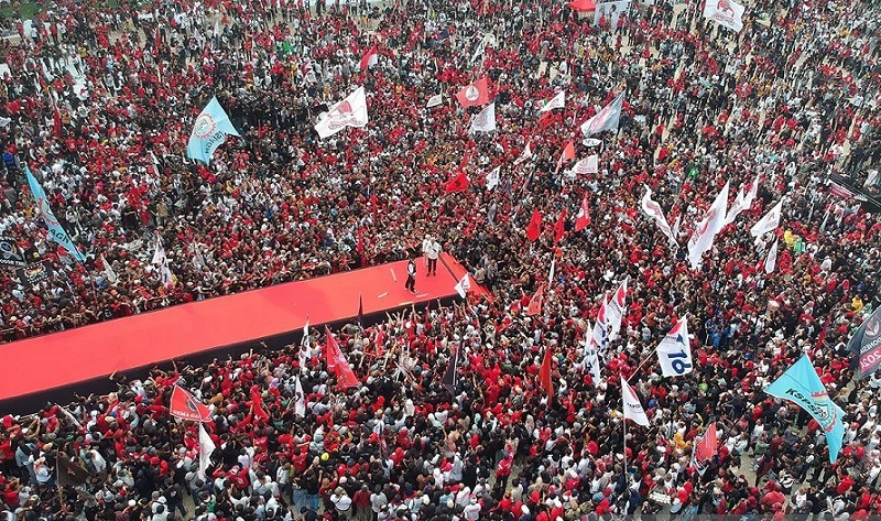 Kampanye Akbar Solo ke Semarang Tandai Era Jokowi ke Era Ganjar