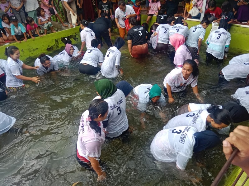 Pererat Persatuan dan Kesatuan, Relawan Ganjar-Mahfud Kota Bogor Ajak Masyarakat 'Ngubek Lauk'
