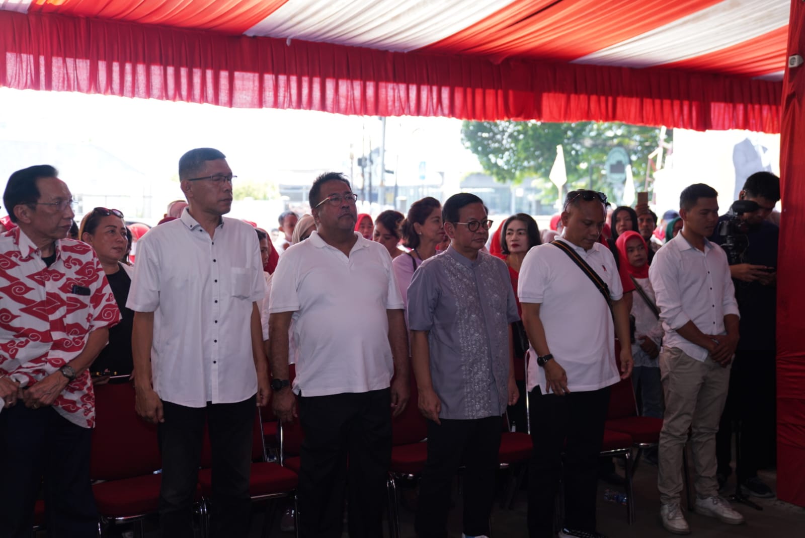 Mas Pram-Bang Doel Hadiri Deklarasi Rumah Gerakan Pendukung Pramono-Rano