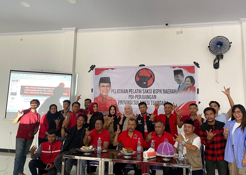 Banteng Sultra Gelar Pelatihan Pelatih Saksi
