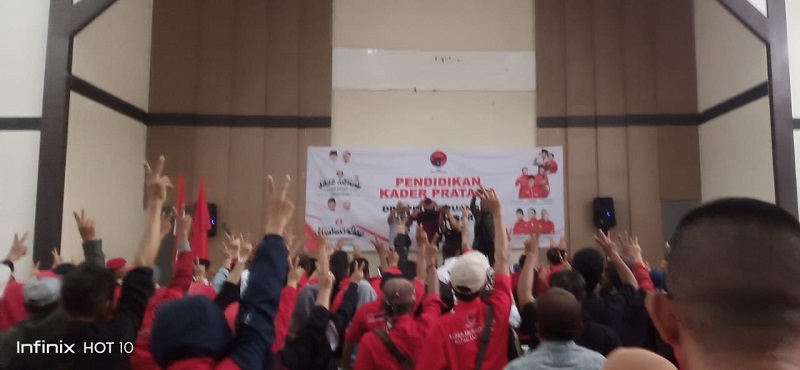 300 Kader PDI Perjuangan Garut Ikuti PKP, Kampanyekan 02 Garut dan 02 Jabar