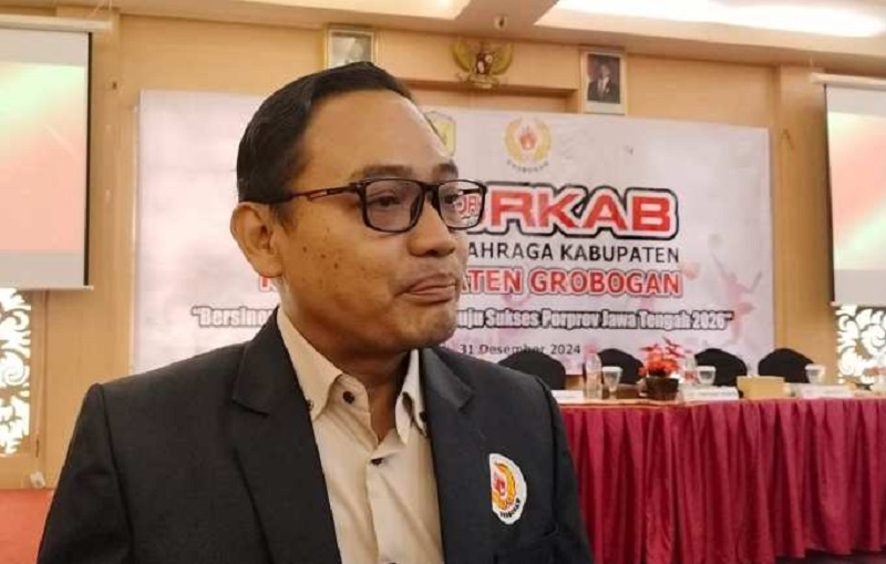 Aklamasi Terpilih sebagai Ketua KONI Grobogan, Yoyok Prihantoro Ingin Pertahankan Prestasi