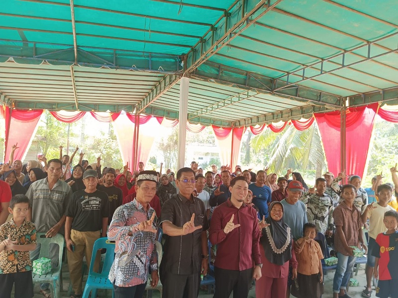 Reses Romelta Ginting di Desa Securai Selatan: Warga Minta Jalan Di-hotmix, Sarana Air Bersih Hingga BPJS Gratis