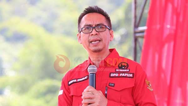 Banteng Papua Sudah Kantongi Nama Calon Wakil Gubernur Pendamping BTM di PSU