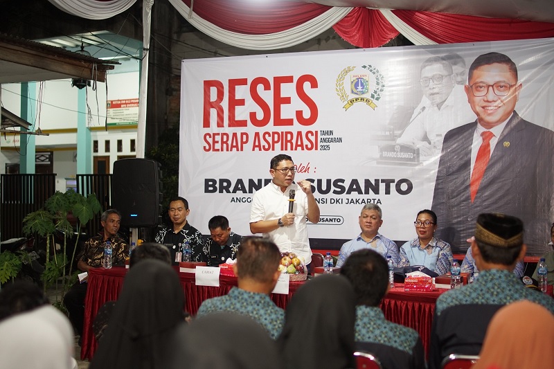Brando Susanto Konkrit Perjuangkan Air Bersih untuk Warga Jakarta Utara