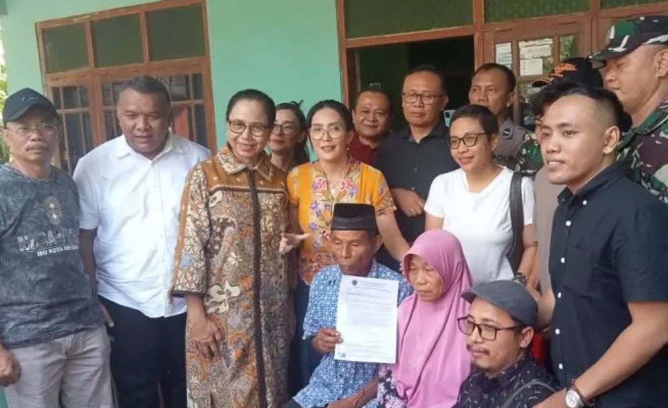 MY Esti Siap Kawal Proses Hukum Penyelesaian Kasus Tanah yang Menimpa Mbah Tupon
