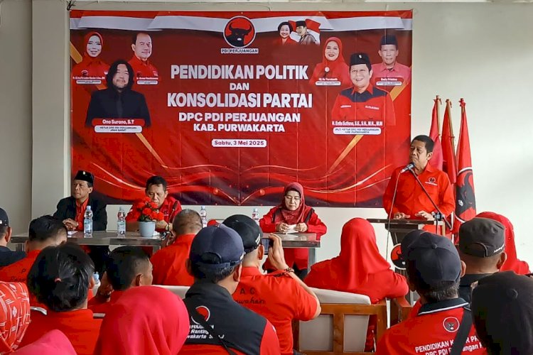 Banteng Kabupaten Purwakarta Gelar Pendidikan Politik dan Konsolidasi Kader
