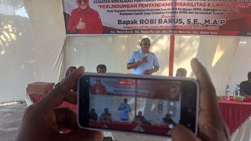 Robi Barus: Perusahaan Wajib Pekerjakan Penyandang Disabilitas 