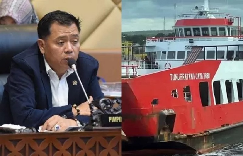 Lasarus Sangat Berduka Atas Tenggelamnya KMP Tunu Pratama Jaya di Selat Bali