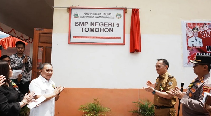 Tonggak Baru Pendidikan di Tomohon: SMP Negeri 5 Resmi Hadir, Harapan Baru Bagi Anak-Anak Tinoor