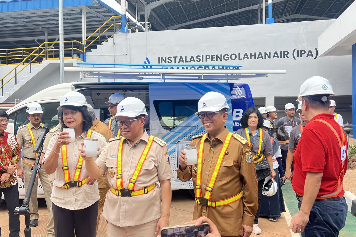 Pramono Harap IPA Pesanggrahan Mampu Pasok Air Bersih Untuk 10 Kelurahan