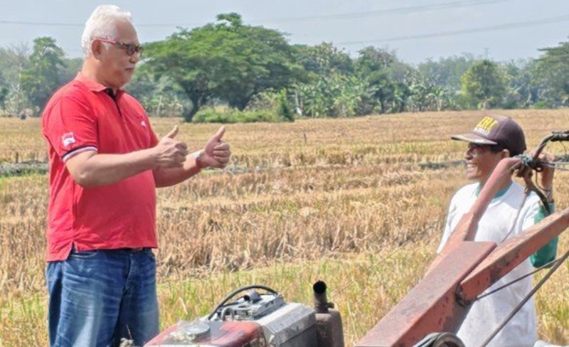 Pak King Dorong Pertanian Berkelanjutan dan Regenerasi Petani di Ngawi