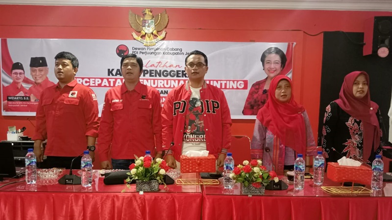 DPC PDI Perjuangan Jember Berdayakan Kader Perempuan untuk Tekan Stunting