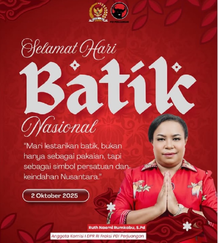 Ruth Naomi: Batik, Warisan Budaya Bangsa yang Diakui UNESCO