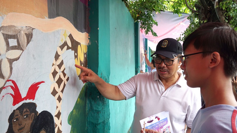 Wali Kota Hasto Wardoyo Ajak Pelajar Yogyakarta Rawat Kota Lewat Seni Mural