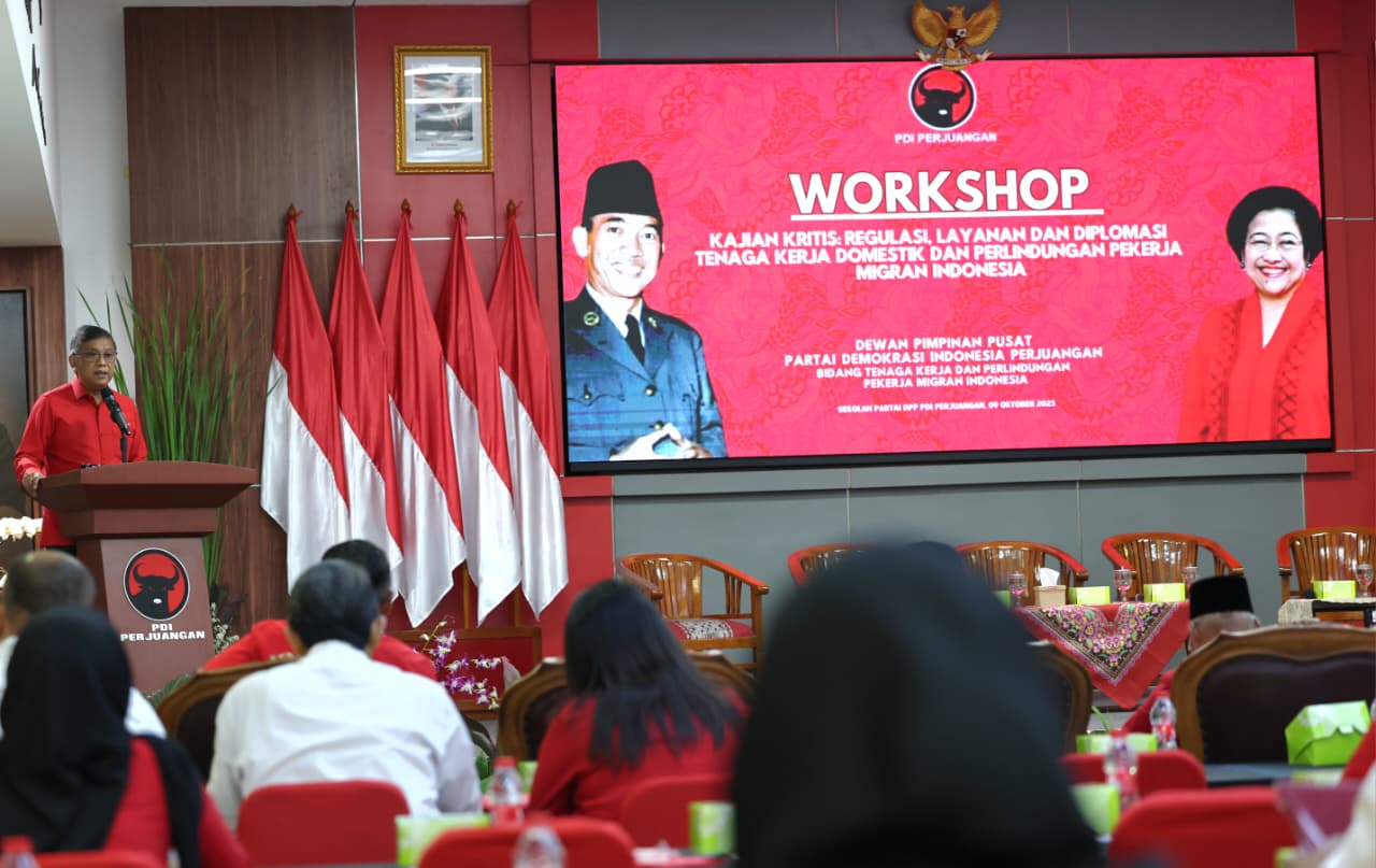 PDI Perjuangan Dorong Reformasi Perlindungan Buruh Migran, Hasto: Jangan Ada Lagi Tragedi Kemanusiaan
