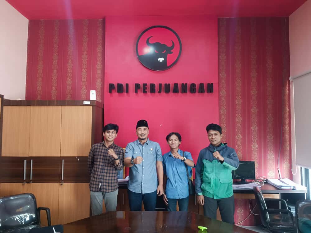 Kusumo Adi Nugroho Serap Aspirasi GMNI Kabupaten Sidoarjo