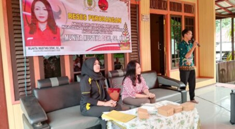Munita Mustika Dewi Perjuangkan Aspirasi Warga Barito Timur Lewat Reses di Benua Lima