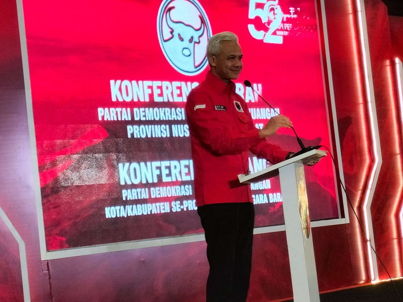 Ganjar Ajak Kader Banteng NTB Selalu Introspeksi Diri