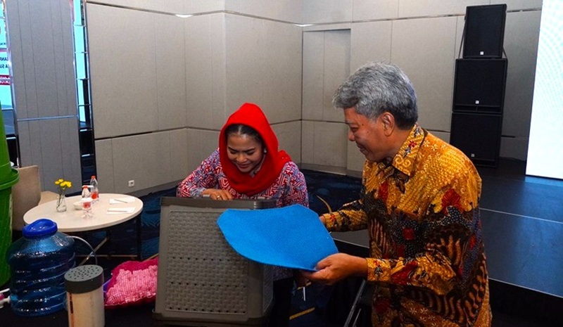 Bimtek Pengolahan Sampah bersama BRIN, Puti: Disiplin Menjaga Lingkungan Bermula dari Keluarga