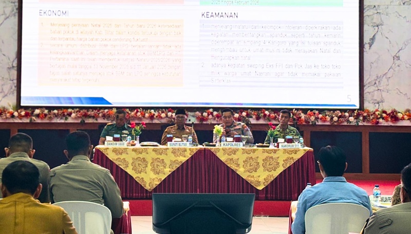 Sinergi Pemkab Blitar dan Forkopimda Perkuat Pengamanan Wilayah