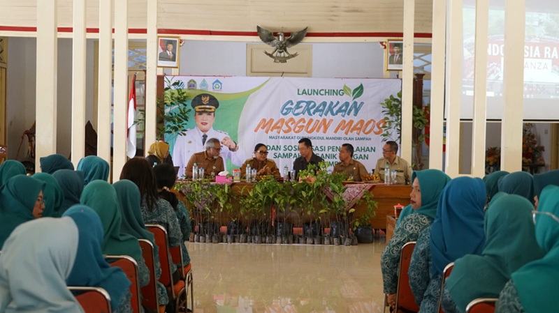 Pemkab Gunungkidul Luncurkan Gerakan Pengolahan Sampah Mandiri di Masyarakat