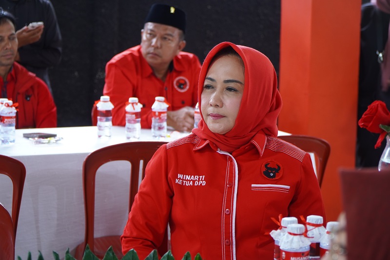 Buka Musancab di Lampung Selatan, Winarti Ingatkan Peran PDI Perjuangan Sebagai Penyeimbang Pemerintah 