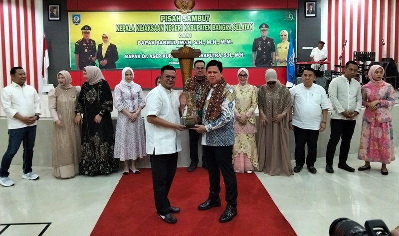 Bangka Selatan Miliki Kejari Baru, Wujudkan Hukum yang Profesional, Berintegritas, Berkeadilan