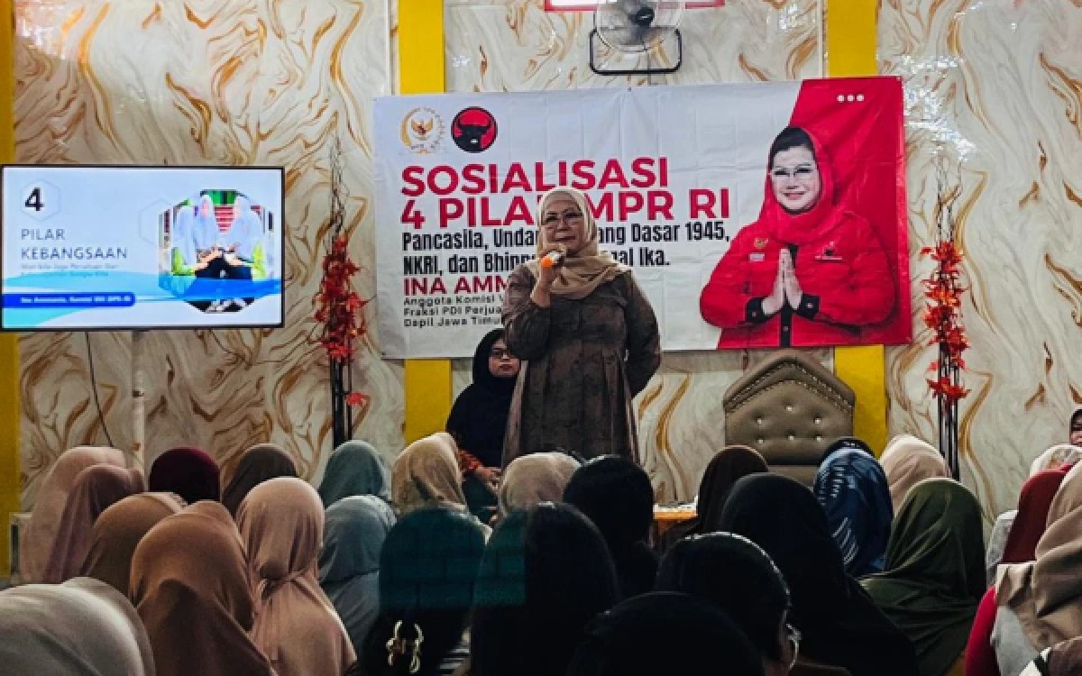 Ina Ammania Tegaskan Pentingnya Empat Pilar Kebangsaan