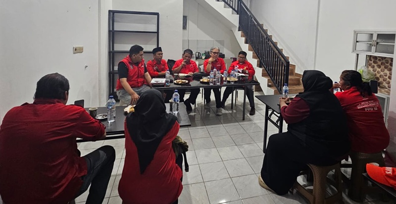 Solidkan Barisan, PAC PDI Perjuangan Ciracas Gelar Rapat Internal Perdana
