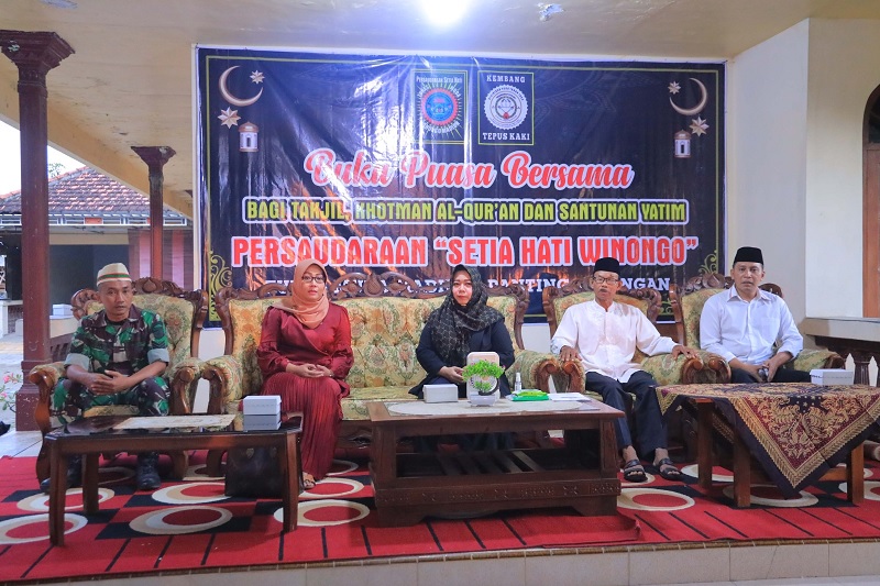 Bunda Rita Buka Puasa Bersama Persaudaraan Setia Hati Winongo